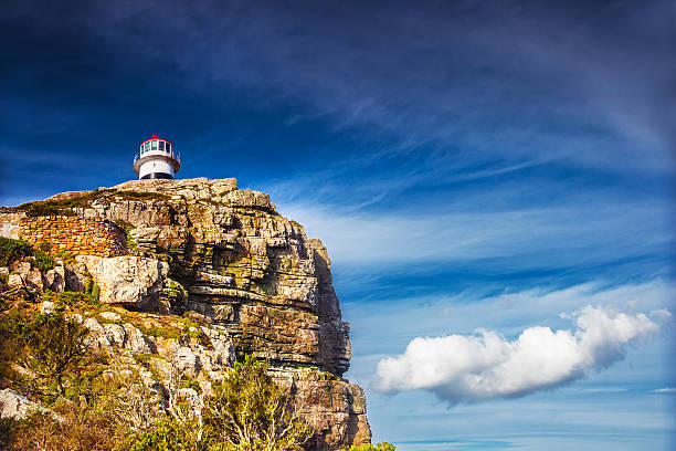 Cape of Good Hope Cape of Good Hope, lighthouse on the south -western point of Africa, travel and tourism concept headland stock pictures, royalty-free photos & images