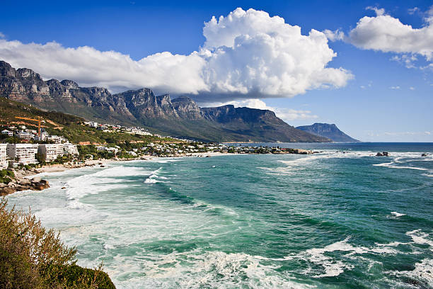 Cape Town Coastline stock photo