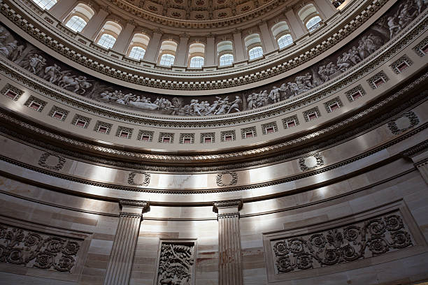 USA Capitol Interior stock photo