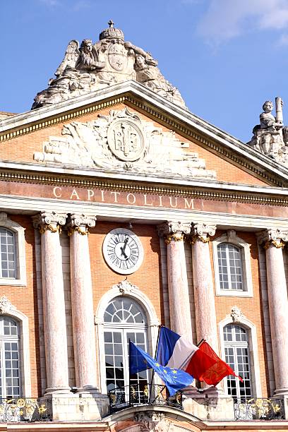 Capitole, Toulouse stock photo