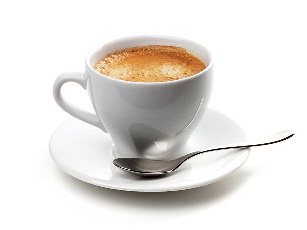 cappuccino tasse - espresso stock-fotos und bilder