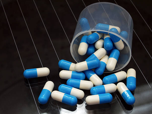 Capsules of Amoxicillin Capsules of Amoxicillin pics for amoxicillin stock pictures, royalty-free photos & images