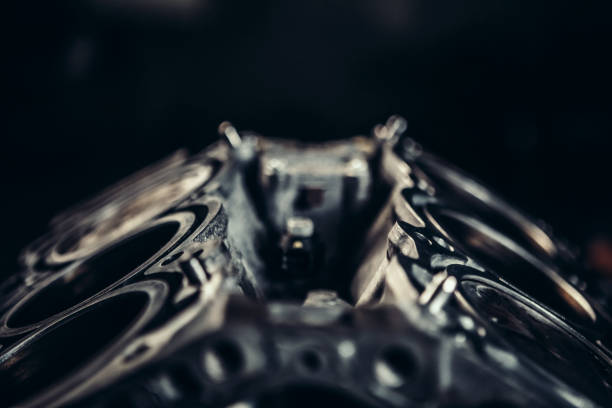 V8 car engine close-up V8 car engine close-up engine stock pictures, royalty-free photos & images