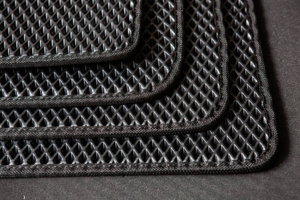 car mats stock photo