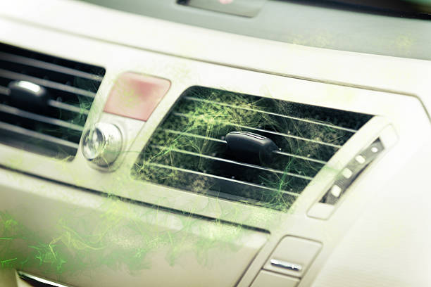 Car ventilation system stock photo