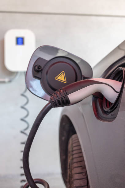car_charging stock photo