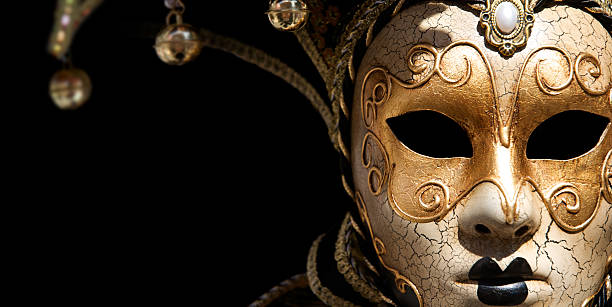 carnaval de veneza - carnival mask imagens e fotografias de stock