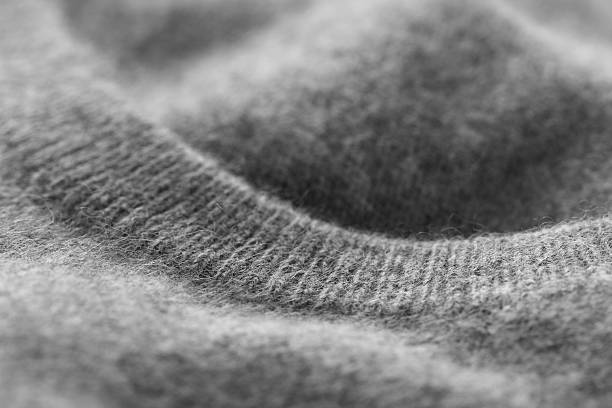 Cashmere sweater (detail) stock photo