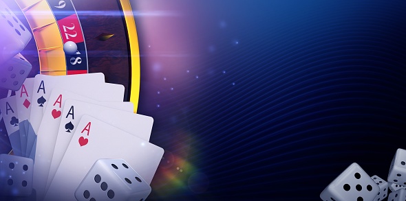 Casino Online Gaming Banner Stock Photo - Download Image Now - iStock