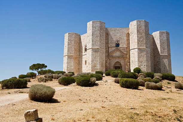 Castle (Castel del Monte, Apulia - Southern Italy)  puglia stock pictures, royalty-free photos & images
