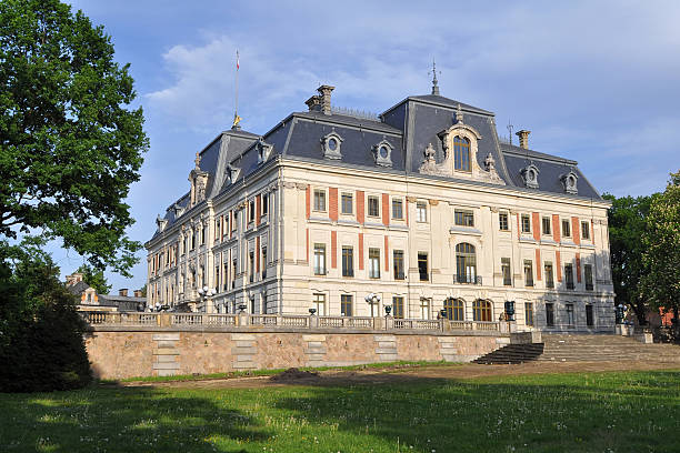 castle Pszczyna,Poland stock photo