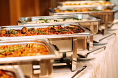 istock Catering Food Wedding Event Table 650655146