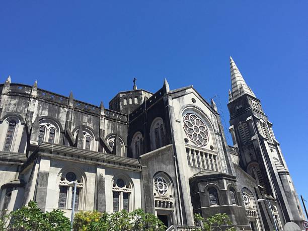 Cathedral in Fortaleza stock photo