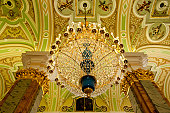 Chandelier inside Peter and Paul cathedral, Saint Petersburg