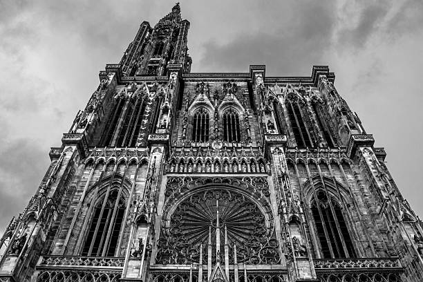 Cathedral of Notre-Dame Strasbourg Cathedral of Notre-Dame de Strasbourg notre dame de strasbourg stock pictures, royalty-free photos & images