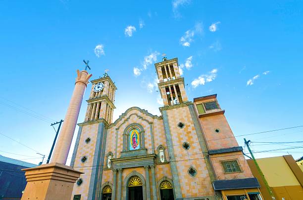 cathedral of nuestra senora de guadalupe, tijuana, mexico - tijuana 個照片及圖片檔