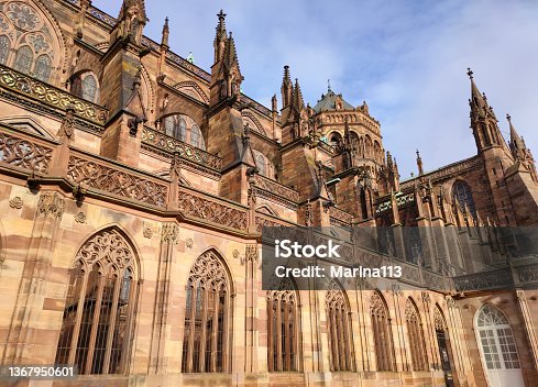 istock Cathedral of Our Lady or Cathedrale Notre-Dame de Strasbourg 1367950601