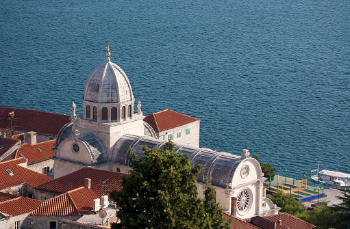 大聖堂のセントジェームズシベニク,クロアチア - ストックフォト・写真素材...