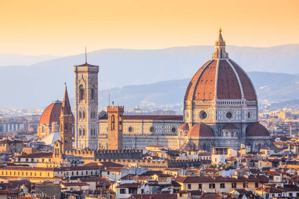 Cathedral Santa Maria Del Fiore,Florence, Italy Duomo Santa Maria Del Fiore, aka Saint mary of the Flower, Cathedral of Florence, Italy duomo santa maria del fiore stock pictures, royalty-free photos & images