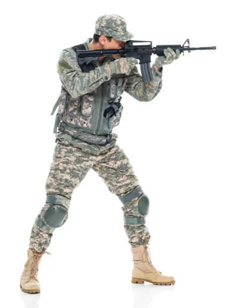 American Soldier Profile Stock Photos, Pictures & Royalty-Free Images ...