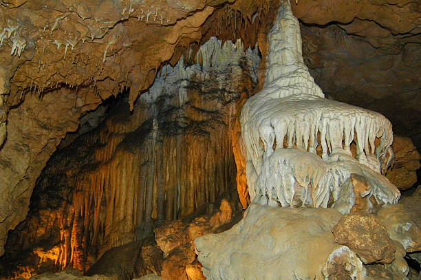 Cave in Florida Caverns State Park stock photo