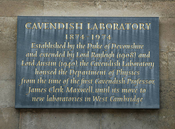 Cavendish Laboratory stock photo