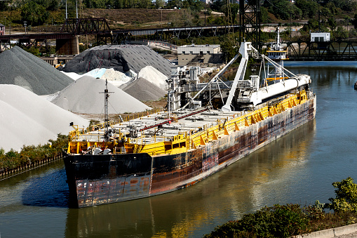 Cement Barge Stock Photo - Download Image Now - iStock