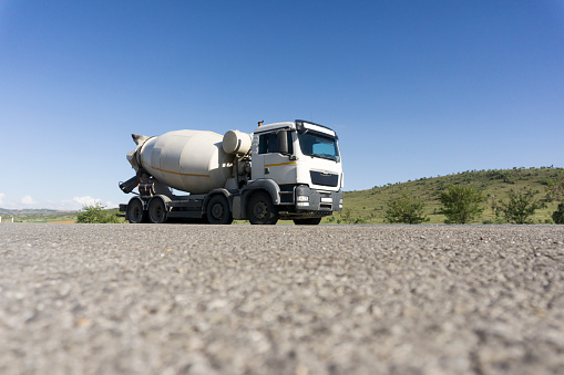 Cement Truck Stock Photo - Download Image Now - iStock