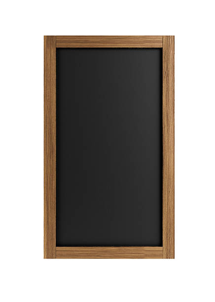 Chalkboard With Wooden Frame Realistic Blank chalkboard with wooden frame isolated on white background. Clipping path is included. Great use for back to school concepts. It can be used as a menu as well. writing slate stock pictures, royalty-free photos & images