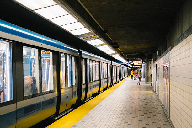 Champs-De-Mars metro Montreal stock photo
