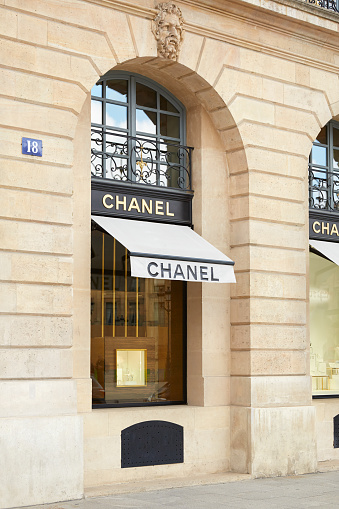 Chanel Shop In Place Vendome In Paris Stock Photo - Download Image Now ...