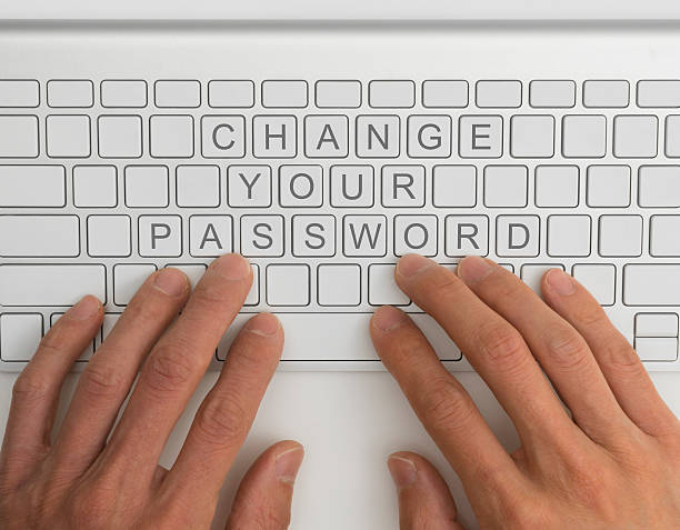 Change your password stock photo