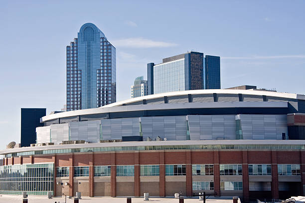 Charlotte Bobcats Arena stock photo