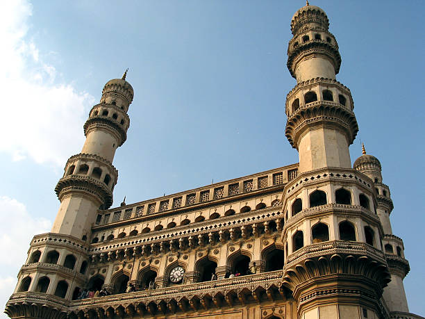 Charminar Towers Hyderabad, India stock photo