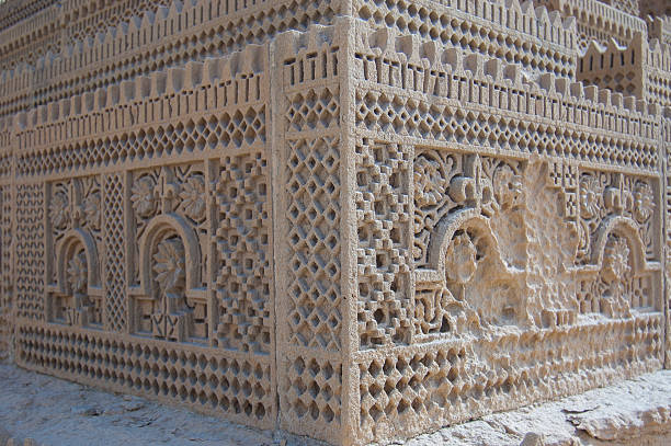 Chaukhandi  tombs, Sindh Pakistan stock photo