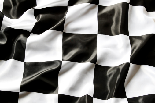 Checkered Flag Stock Photo - Download Image Now - iStock Repeating Checkered Flag Background