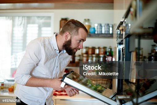 istock Checking to see if it's done 493765258