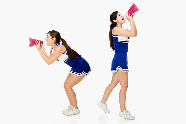 Cheerleader Bullhorn Stock Photos, Pictures & Royalty-Free Images - iStock