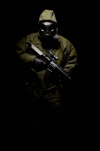 Chemical Warfare stock photo