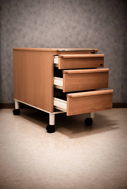 Chest of drawers stock photo