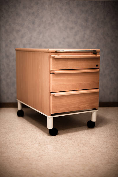 Chest of drawers stock photo