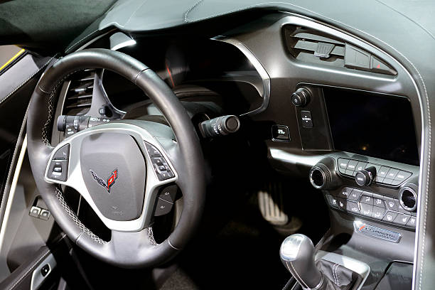 Chevrolet Corvette Stingray Interior Stock Photo Download