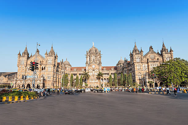 Chhatrapati Shivaji Terminus Chhatrapati Shivaji Terminus (CST) is a UNESCO World Heritage Site and an historic railway station in Mumbai, India railroad station photos stock pictures, royalty-free photos & images