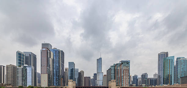 Chicago Skyscraper Cityscape stock photo