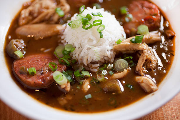 Chicken gumbo  gumbo stock pictures, royalty-free photos & images