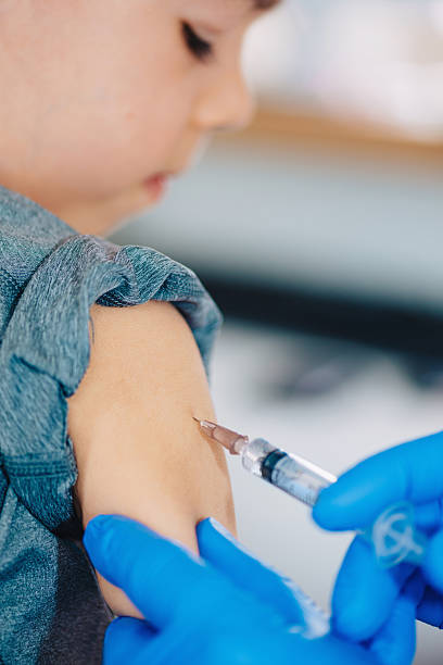 child vaccination - polio stok fotoğraflar ve resimler