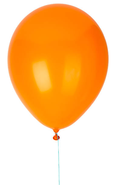 Childrens party balloon stock photo