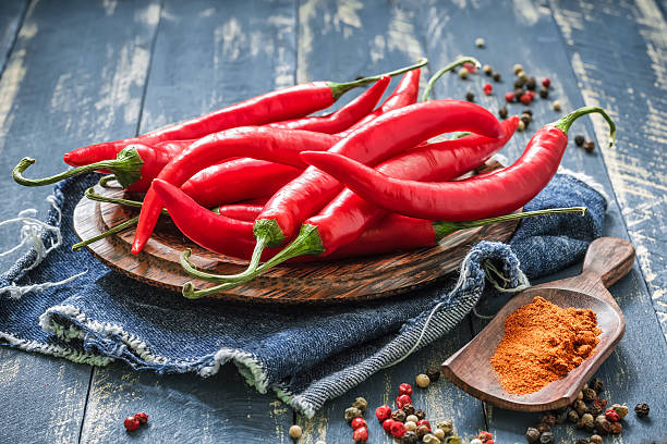 Chile Chile cayenne pepper stock pictures, royalty-free photos & images
