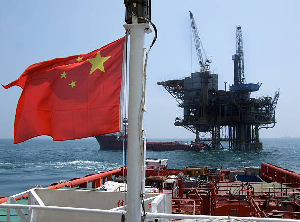 China oil stock photo