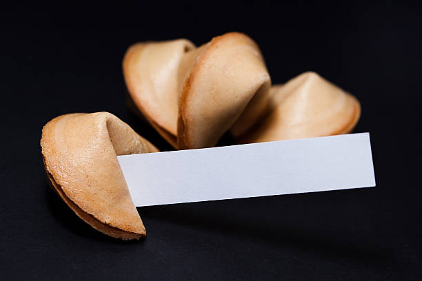 Chinese Fortune Cookie stock photo
